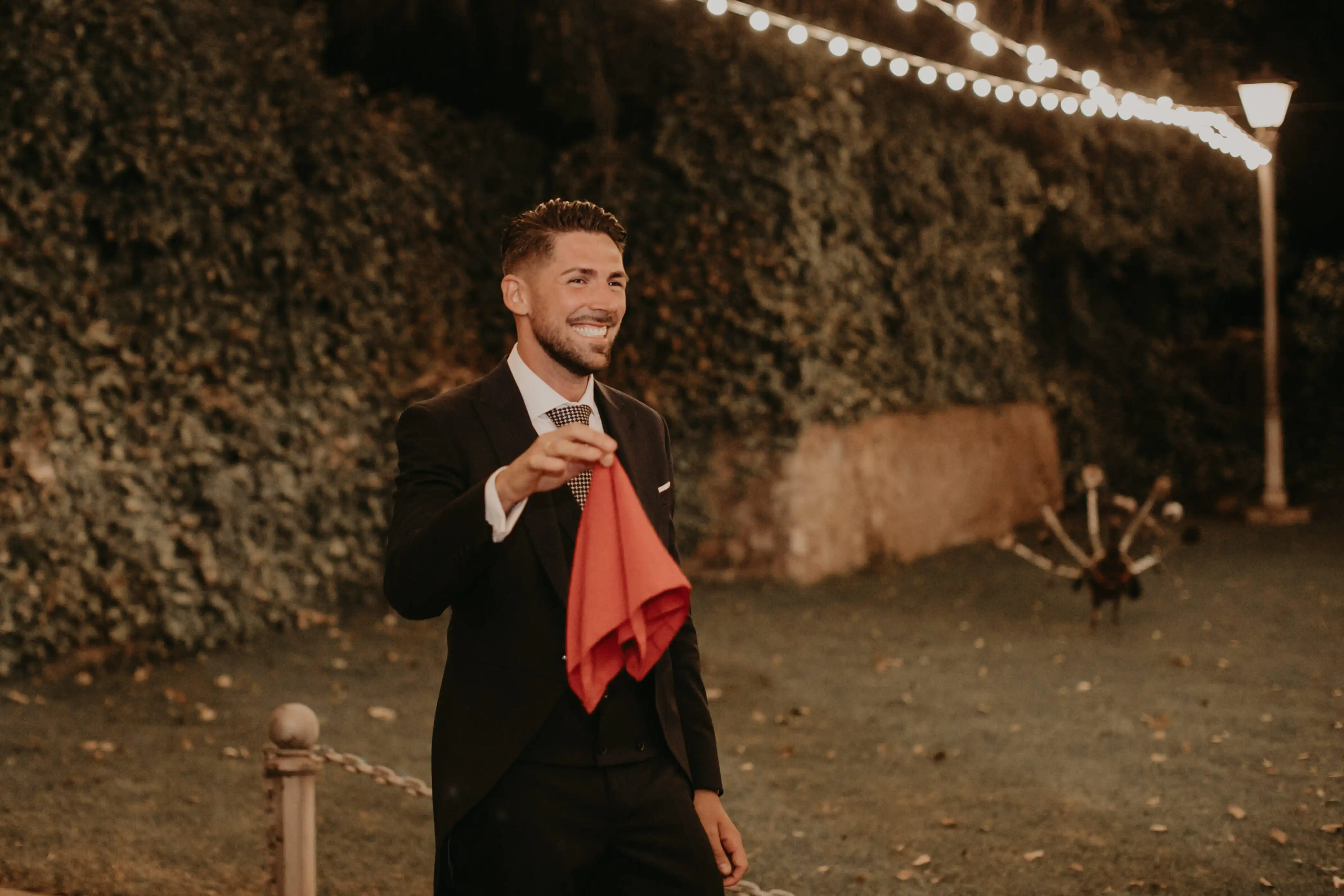 Magia durante una boda