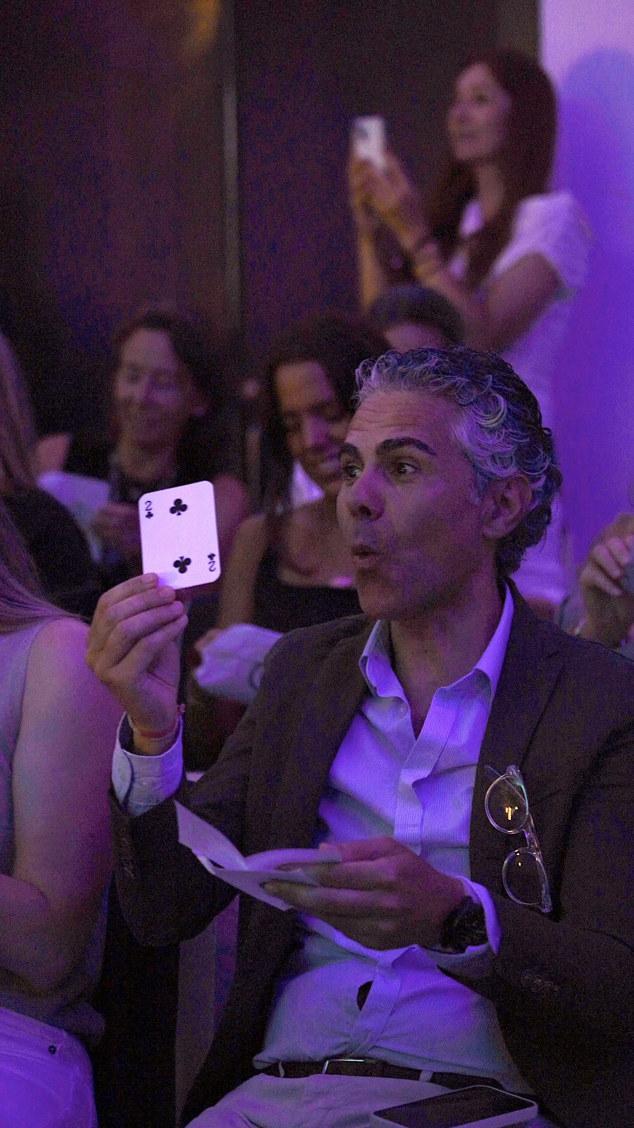 Magia en una fiesta social